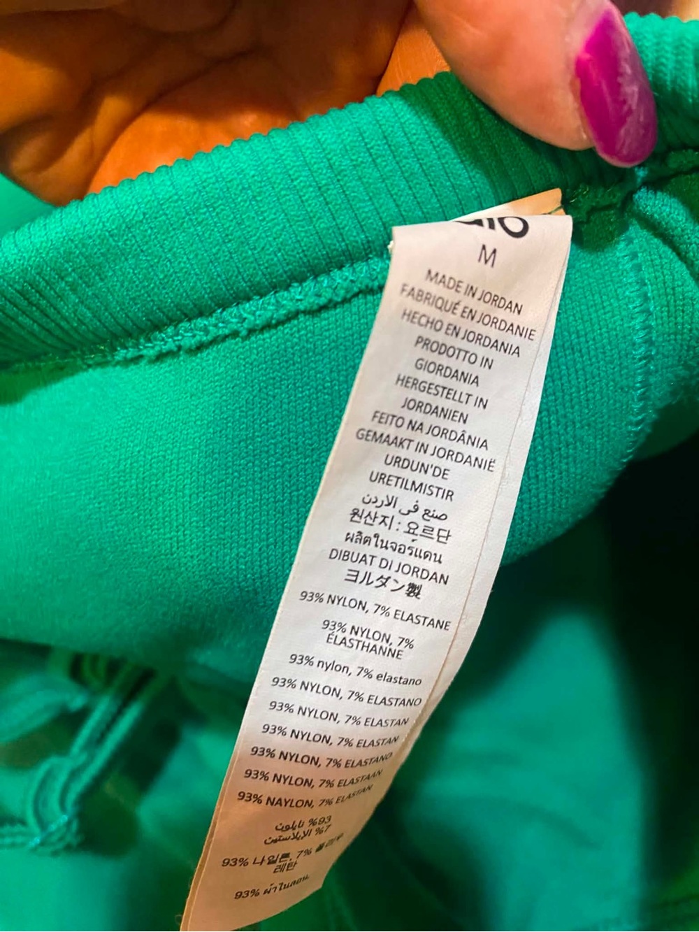 NWOT Alo Yoga Ribbed Tank/Short Set EMERALD GREEN Size Medium - Picture 7 of 7